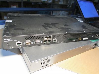 McAfee IntruShield 1400 I-1400 Security Appliance Up to 32 Virtual IPS Systems