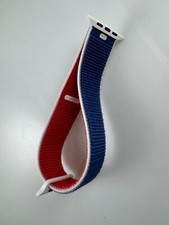 Original Apple watch Sport Loop band 44mm 45MM 46MM 49MM Great Britain red/blue