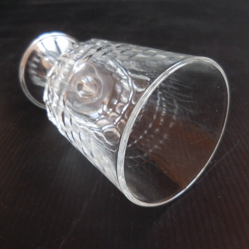 Verre à pied vin eau alcool vintage art déco table design XXe PN France N4952 - Imagen 8 de 12