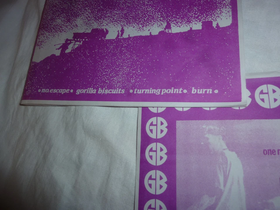 Rebuilding 7" Hardcore Sampler, No Escape Gorilla Biscits Turning Point Burn EP - Bild 4 von 4