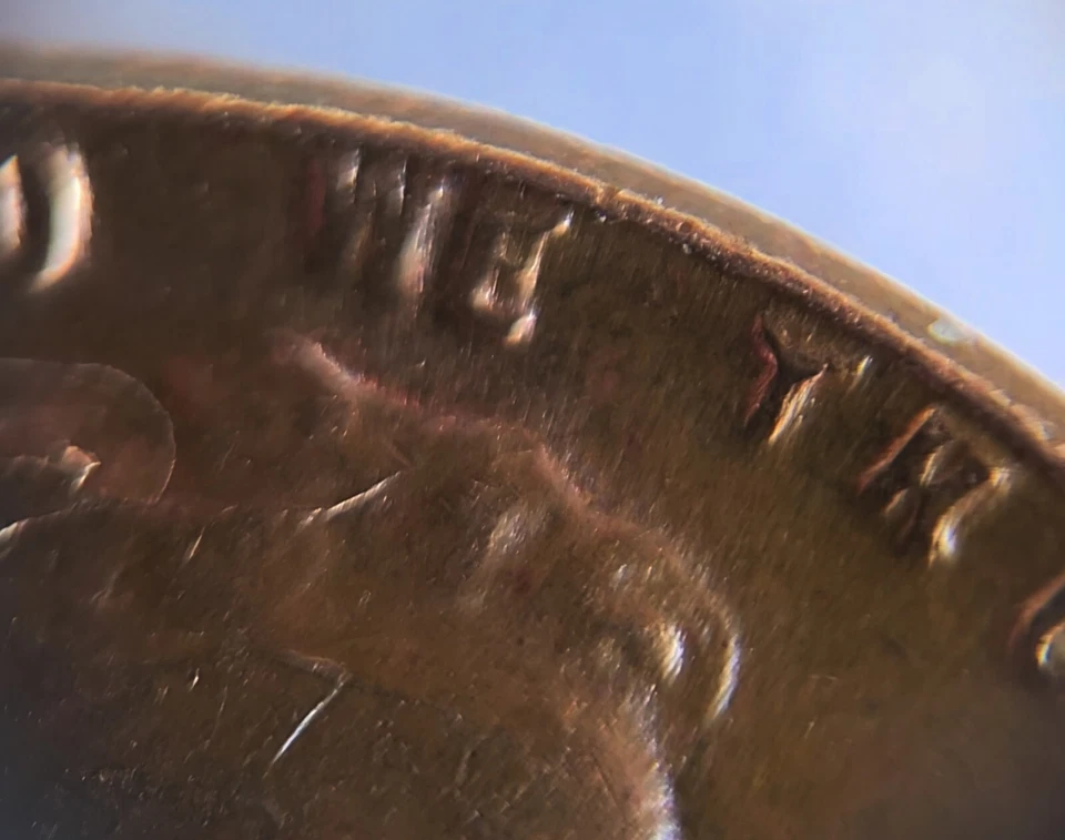 1955 Wheat Penny Errors Lamination And More Obverse Errors - Image 4 of 4