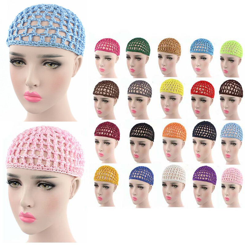 Mesh Hair Crochet Cap Fishnet Snood Night Cover
