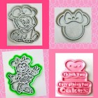 Set Of 3 Minnie Mouse Cookie Cutters