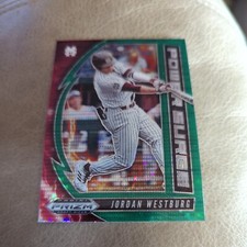 2020 Panini Prizm Draft Picks Green Pulsar Power Surge Jordan Westburg #PDP172