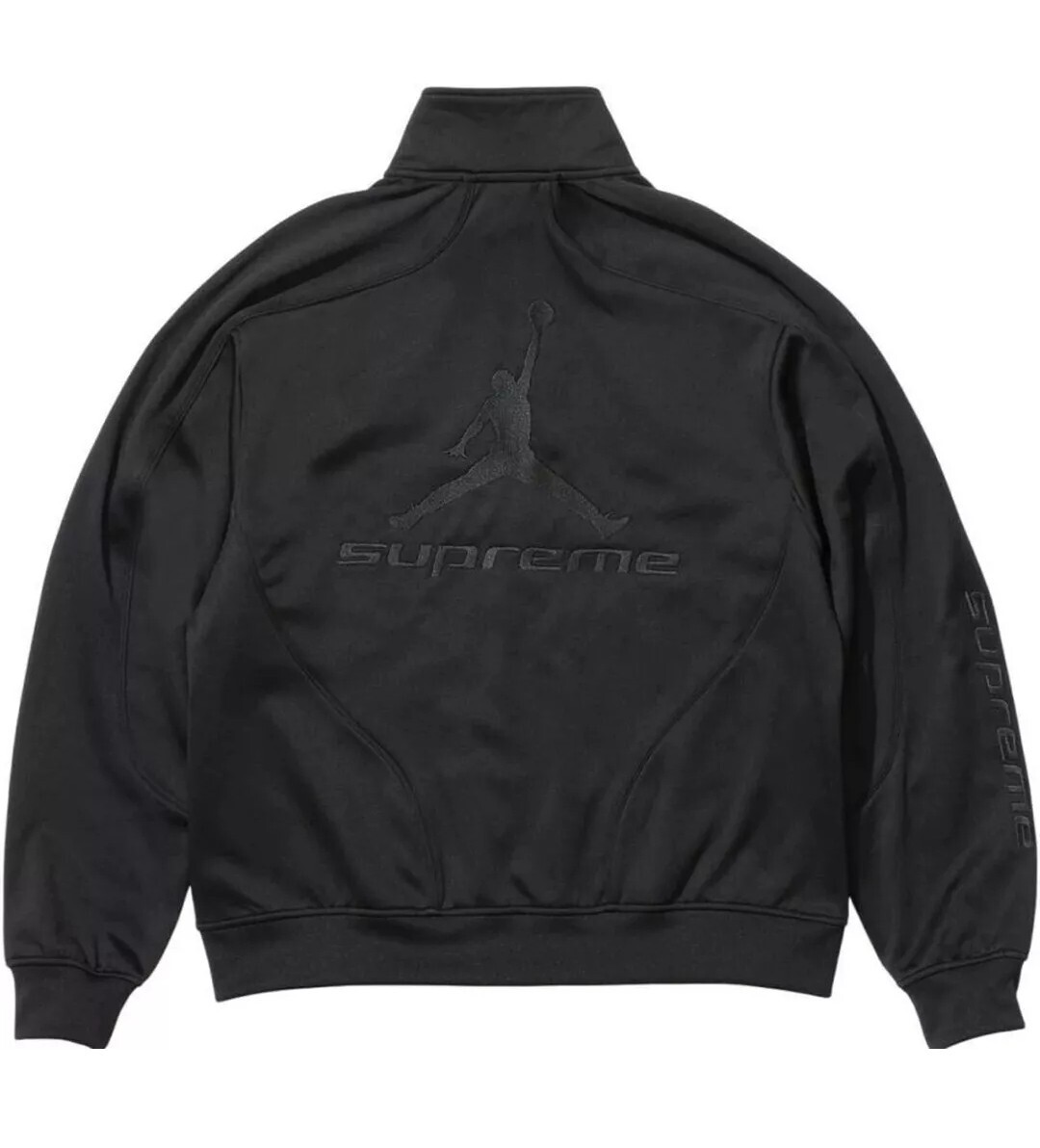 Supreme Jordan Tricot Track Jacket Black (Size Medium) NEW Supreme Jordan Tricot Track Jacket Black (Size Medium) NEW