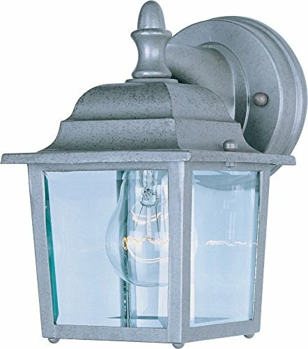 Maxim Lighting 1025PE Mount Builder Cast 1-Light Outdoor Wall Lantern Pewter - Picture 1 of 1
