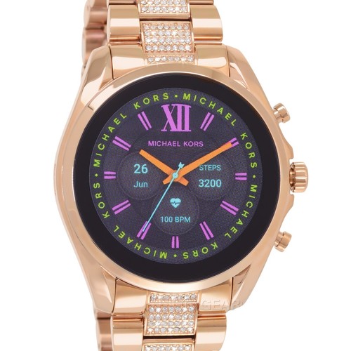 Michael Kors Access Gold Stainless Steel Smart Watch Gold Band