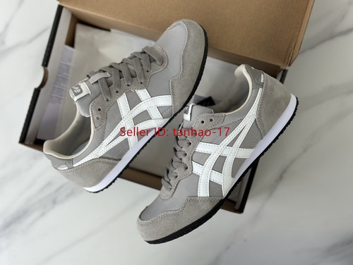 Onitsuka Tiger Serrano Sneakers Unisex Casual Shoes Grey/White 1183B400-022 - Picture 17 of 23