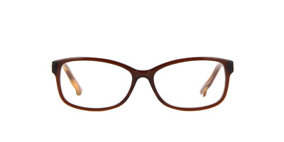 Swarovski Foxy SW 5155 045 Brown Plastic Eyeglasses Frame 53  display picture 3