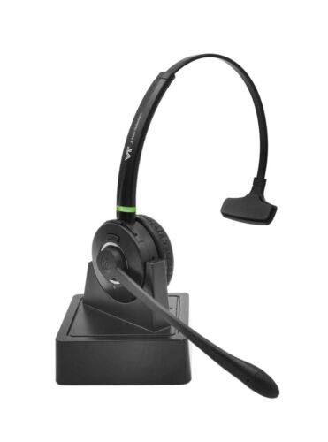 VT Zestaw słuchawkowy Bluetooth Bezprzewodowy z redukcją szumów-Mikrofon MS-Teams Skype Zoom Exc - Zdjęcie 1 z 6
