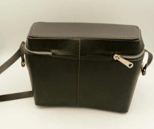 Rient No.25 Black Vintage Camera Bag + Red Lining With Shoulder Strap - Picture 5 of 10