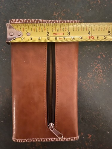 Tobacco Pouch Fold PU Leather Wallet Coin Purse Case Rolling Cigarettes Storage - Picture 9 of 10