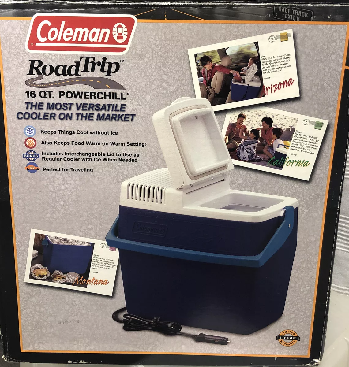 Coleman hotsell roadtrip cooler