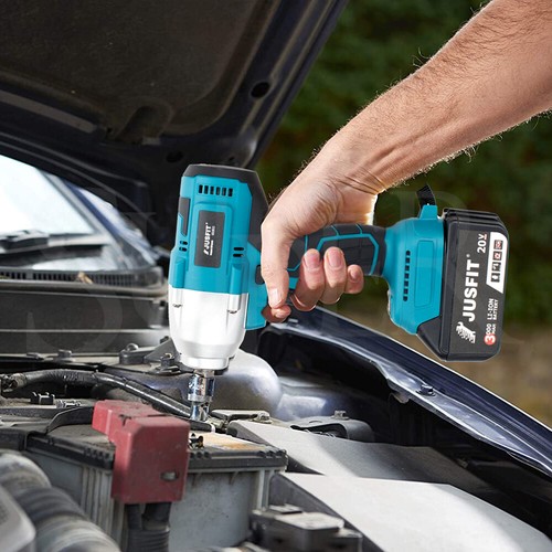 1500NM Cordless Impact Wrench Brushless Power Rattle Gun For Makita 18V Battery - Picture 11 of 18