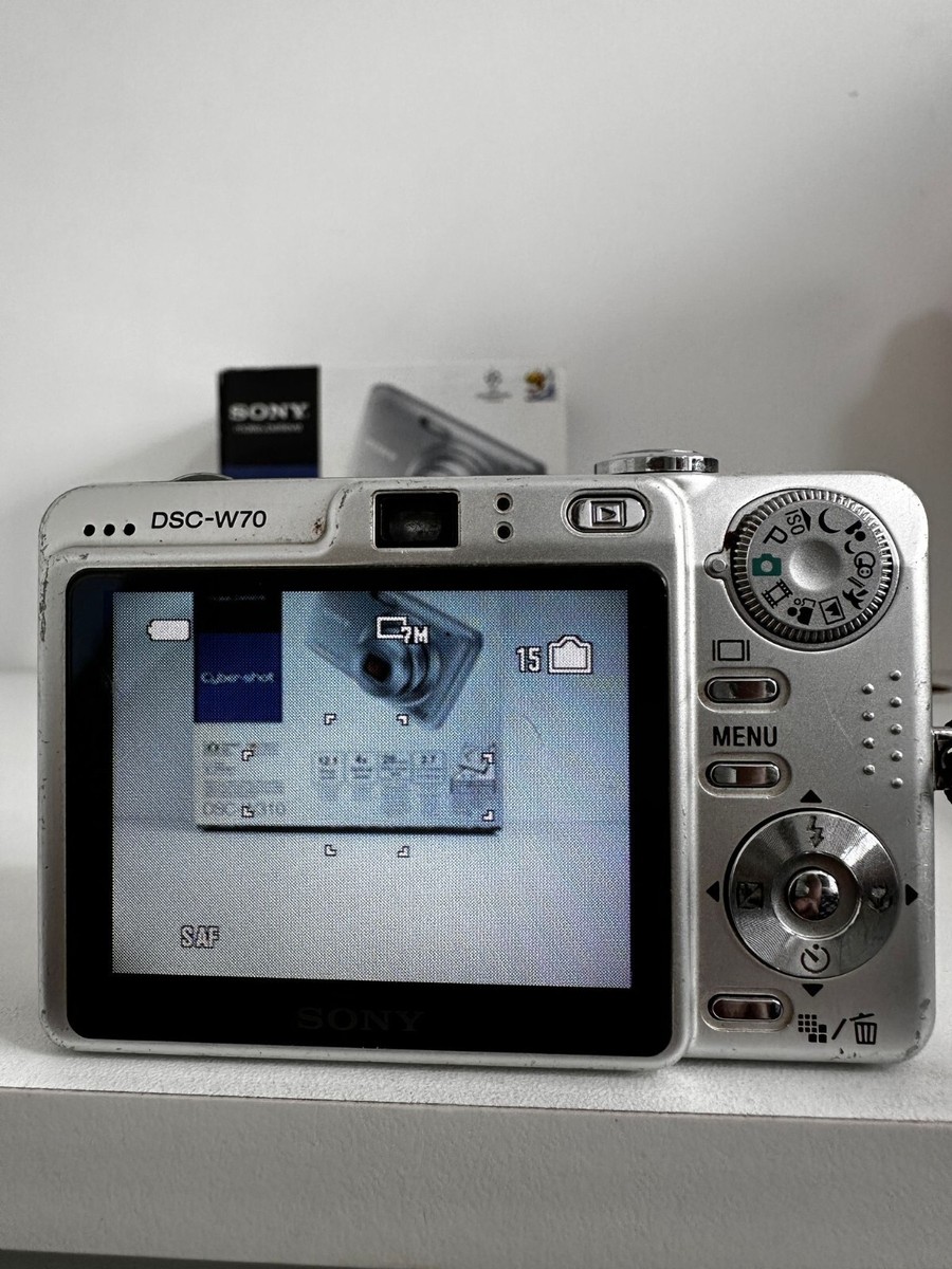 Sony Cyber-shot DSC-W70 - digital camera for sale online | eBay