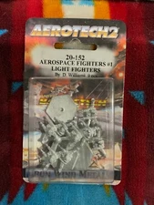 Aerotech 2 Aerospace Fighters #1 Light Fighters by Iron Wind Metals (Sealed)