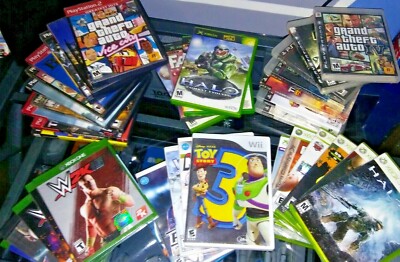 Game lot: xbox/360/one, PS2/3, Wii/U