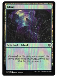 Island #269 Foil Adventures in the Forgotten Realms