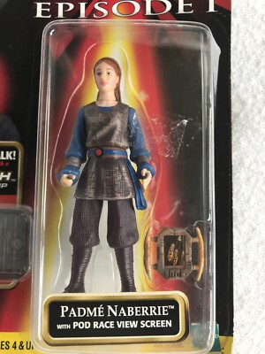 New Old Stock 1998 Star Wars Episode I  Padme Naberrie Commtech Chip Figure