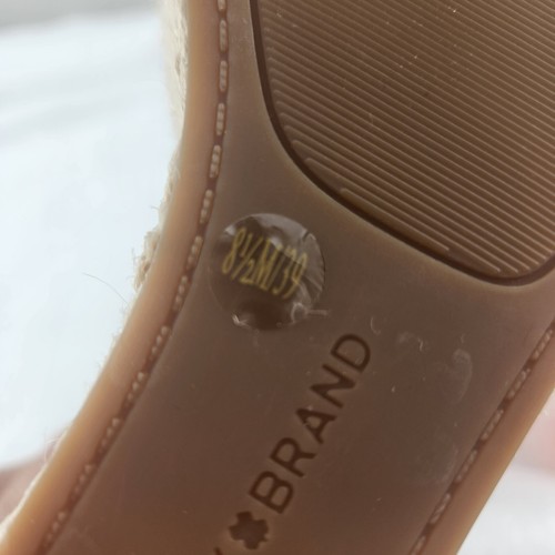 Lucky Brand Women's Size 8.5 M Rillyon Platform Espadrilles Gray 619 - Picture 8 of 8