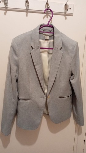 H&M gorgeous light blue blazer for Women, UK size 10, Elegant, Great condition