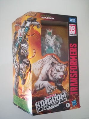 Tigatron Transformers Kingdom WFC Hasbro Takara Tomy Actionfigur
