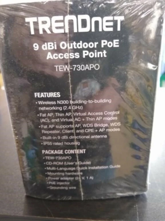 TRENDnet Long Range 11n 2.4GHz Wireless Outdoor PoE Access Point  - Image 3 of 4