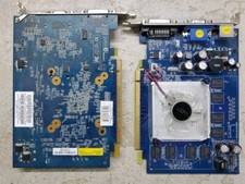 Lot Of 2 PCIe Graphics Card PNY Verto NVIDIA GeForce 8500GT 512MB VCG85512GXPB 