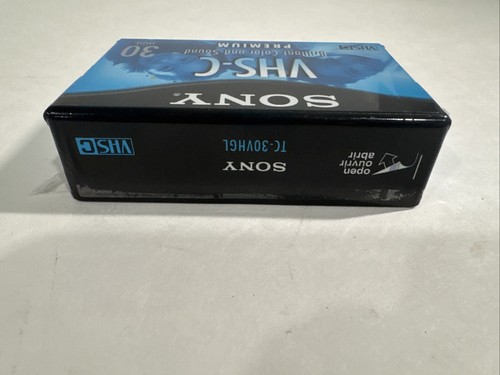 Nastro Sony VHS-C 30 minuti nuovo sigillato premium - Foto 5 di 7