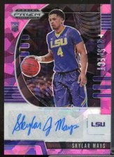Skylar Mays 2020-21 Panini Prizm Draft Picks Prospect Autographs Pink Ice #44 