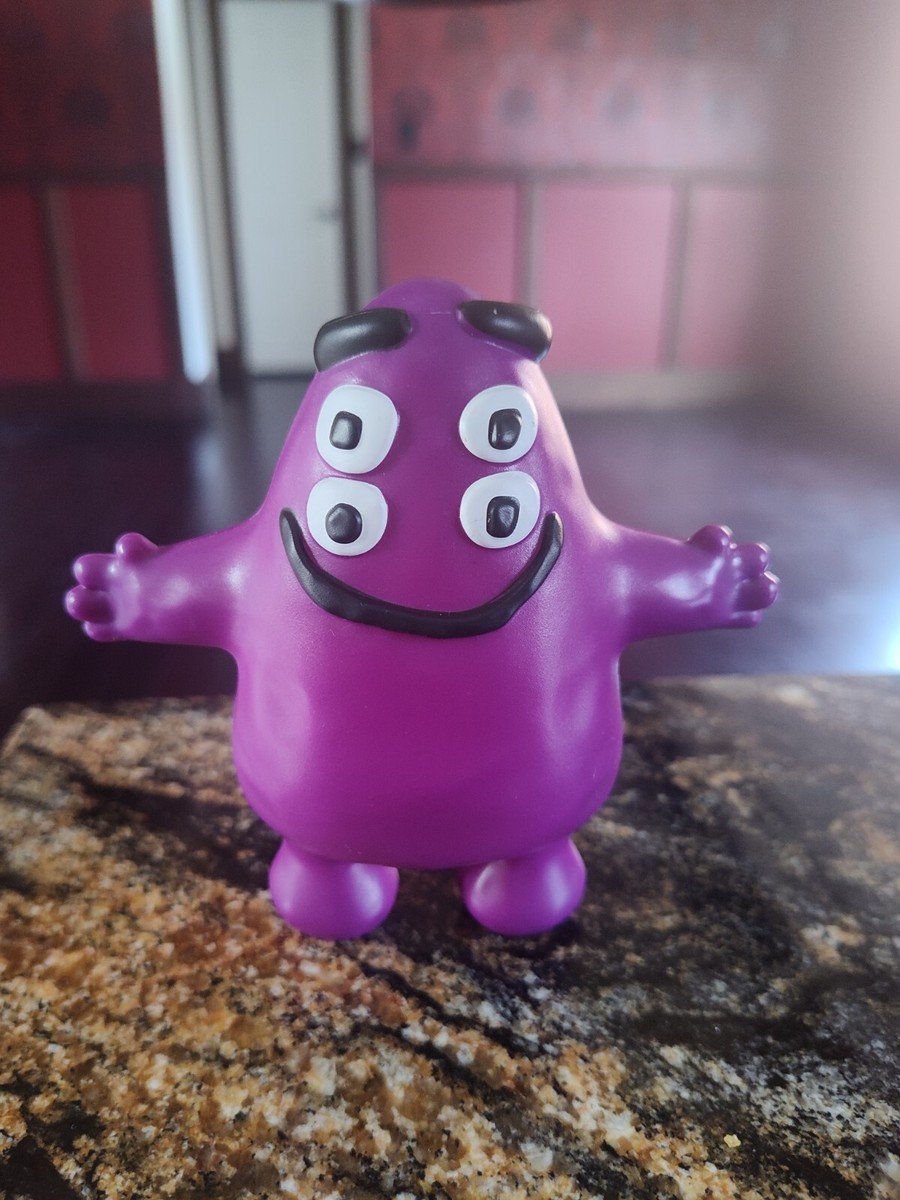 McDonald's Grimace's Birthday Large Used Plastic Shake Cup And