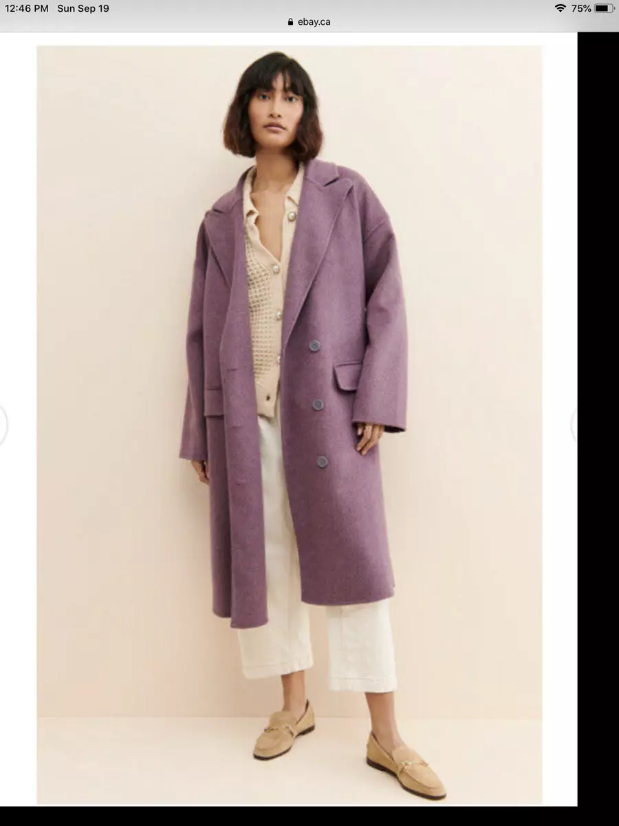 Plum coat best sale
