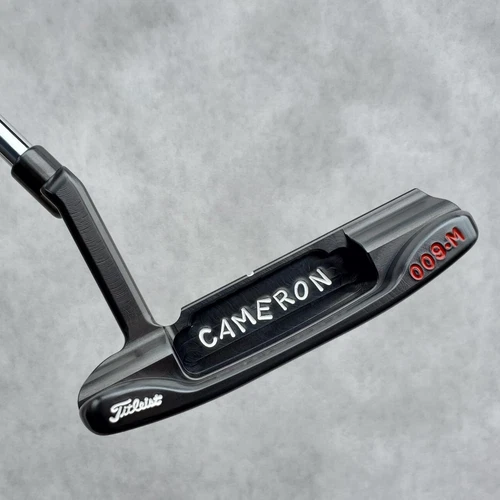 SCOTTY CAMERON CIRCLE T CARBON TOP LINE 009 M TOUR USE ONLY PUTTER