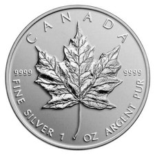 2014 $5 High Relief Special Edition Maple Leaf - Pure Silver Coin