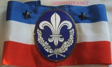 FRENCH ACTION COMMISSIONER'S ARMBAND - ROYALISM