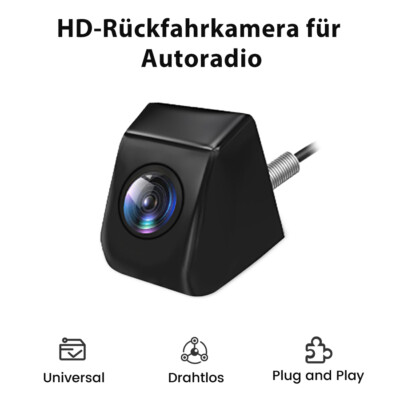140° Auto Backup Parking Rückfahrkamera Umgekehrt Wasserdichte IP67 AHD720