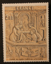Timbre - FRANCE - Tableau Diane au bain Château ECOUEN - 1979 - neuf ** -n° 2053
