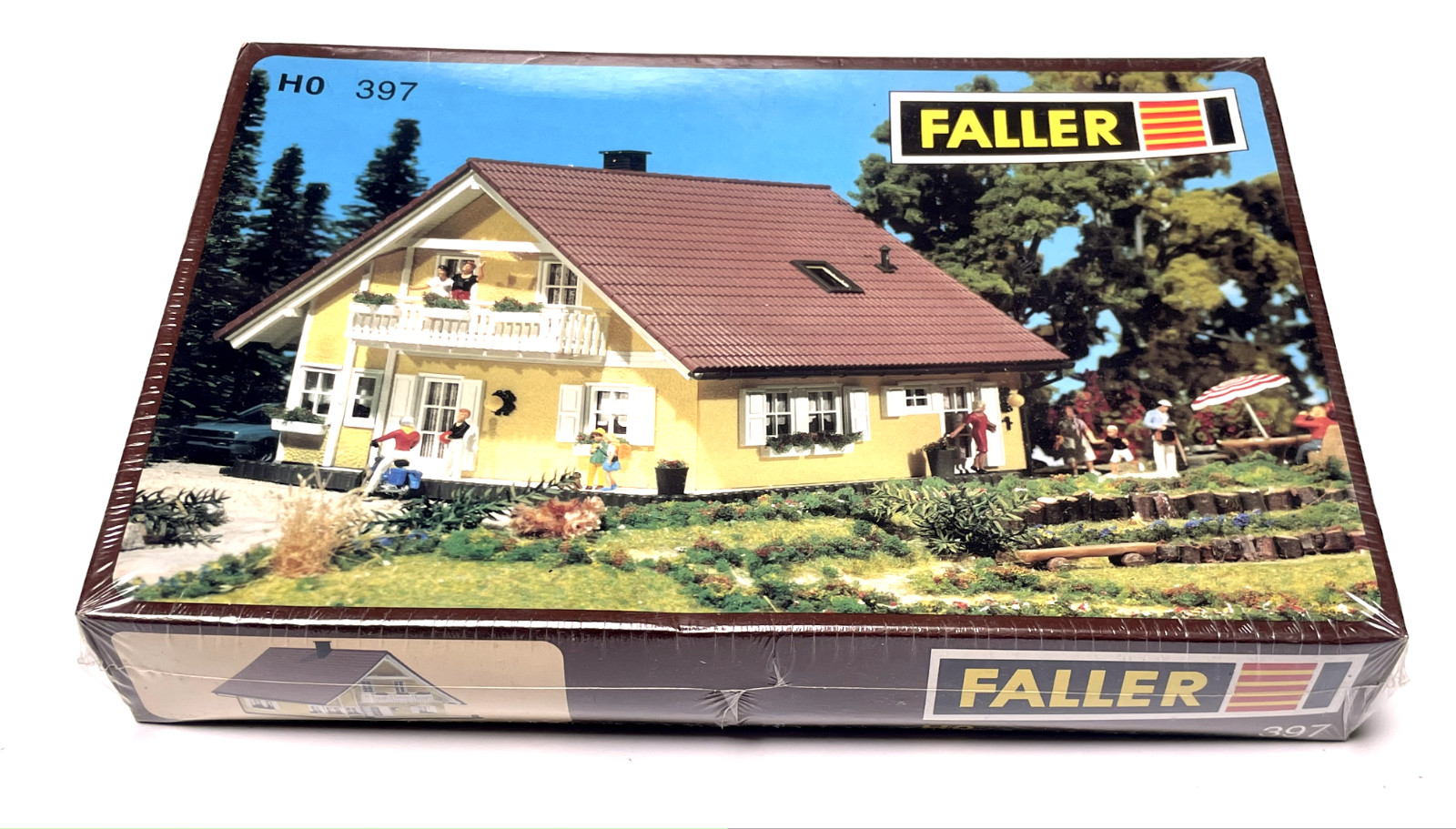 Faller HO 397 maison résidentielle miniature maquette de pavillon ferroviaire