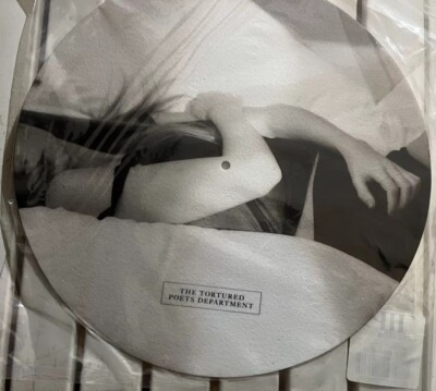 Taylor Swift Slip Mat The Tortured Poets Department TTPD White Slip Mat