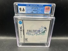 Final Fantasy Crystal Chronicles Echoes in Time CGC 9.6 A+ FACTORY SEALED WATA