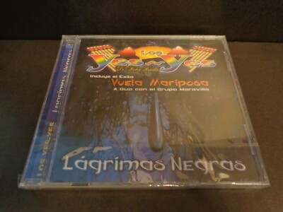 LAGRIMAS NEGRAS by LOS YES-YES-Rare Colectible CD w/a Duo con el Grupo Maravilla