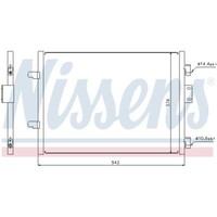 Kondensator Klimaanlage KlimaküHler FüR Renault Clio II Bb_ Cb_