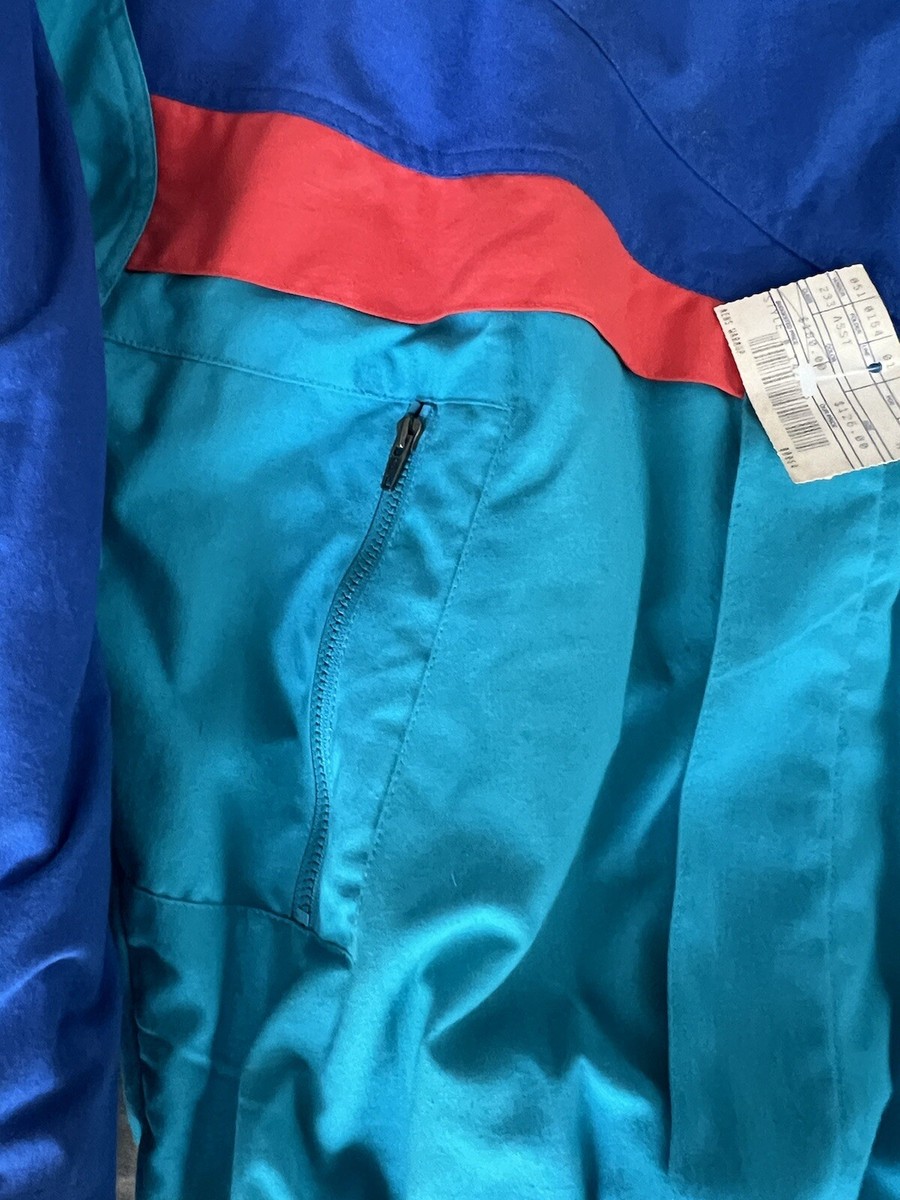 Vtg 90s Le Coq Sportif Rare Multi Color Block Mens M Jacket Vtg 90s Le Coq Sportif Rare Multi Color Block Mens M Jacket
