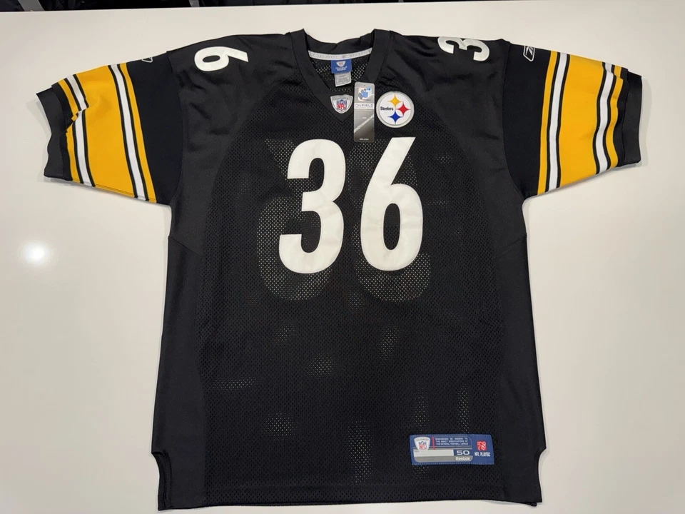 Camiseta Autografiada Jerome Bettis PSA Autenticada Pittsburgh Steelers “BUS” Foto 3 de 4