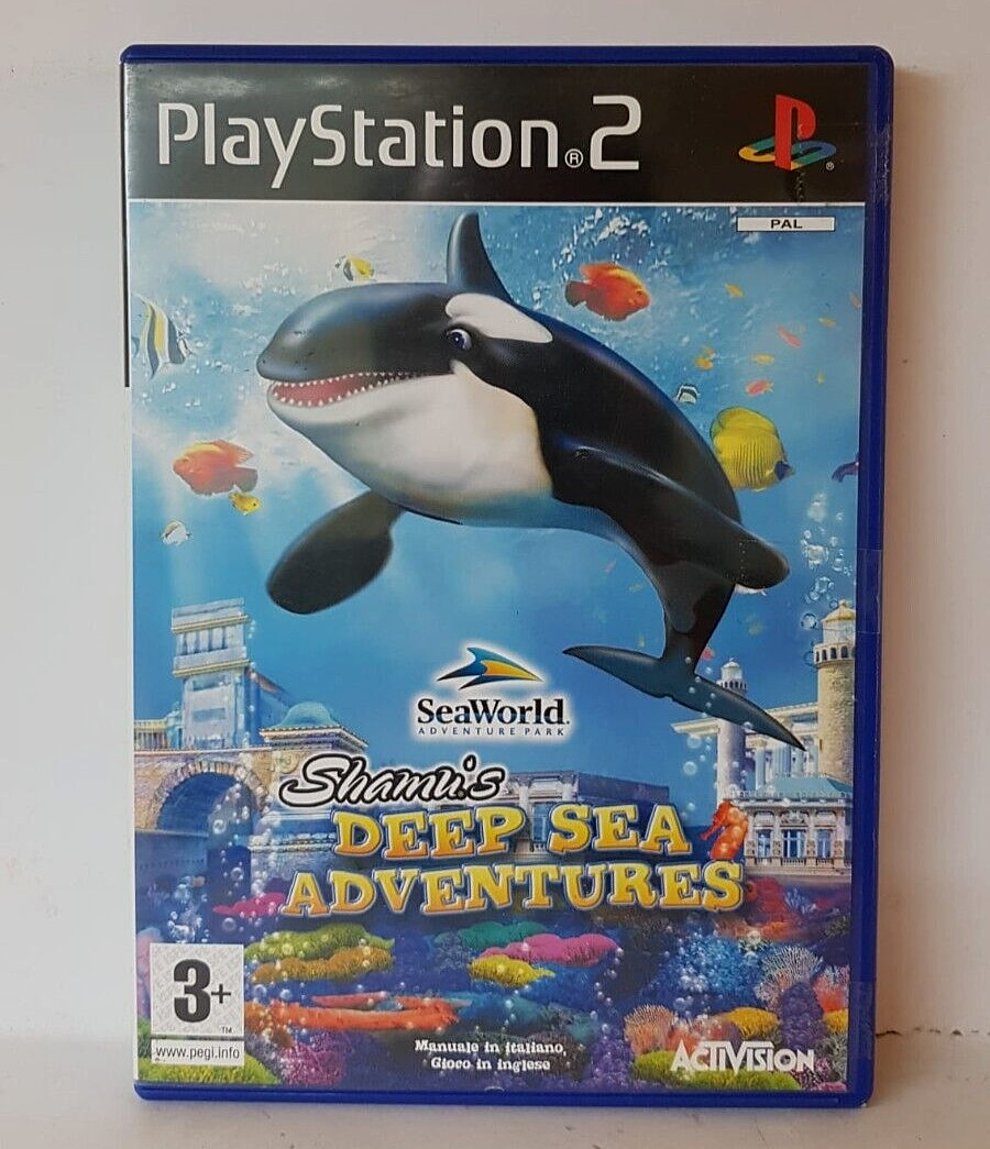 Shamu'S Deep Sea Adventures - Playstation 2 PS2