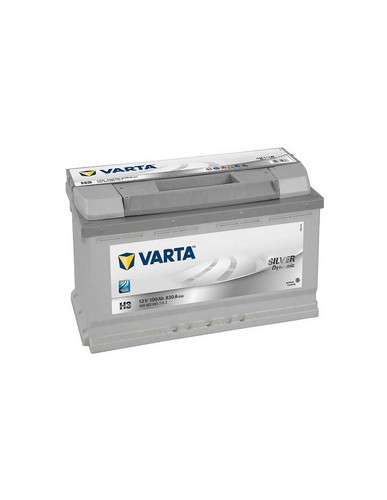 BATERIA VARTA 100AH 12V 830A (EN) GAMA SILVER DYMAMIC DIMENSIONES 353 x 175 x 19 - Imagen 1 de 2