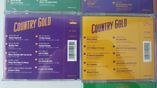 COUNTRY GOLD COLLECTION Volume 1-2-3-4-5-6-7-8-9-10 Various Artists CD Lot 70s - Picture 4 of 9