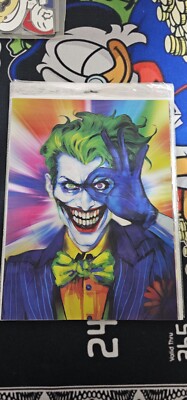 Joker 3d Wall Poster/decor