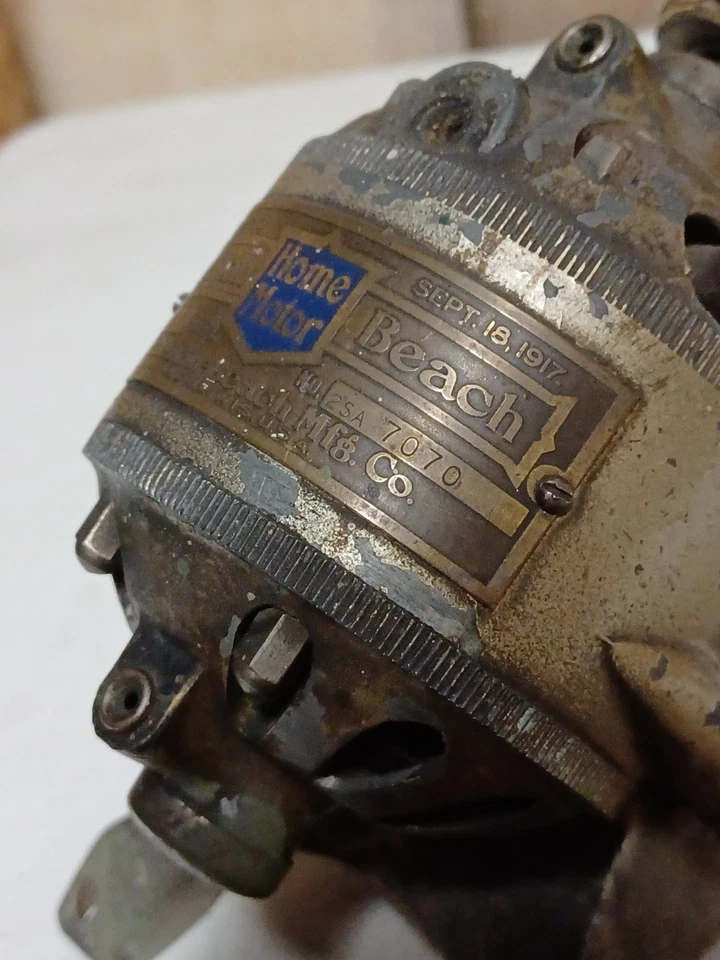 Vintage Hamilton Beach Home Motor w/ Pedal Tested Working - Image 2 of 4