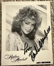 Country Queen Barbara Mandrell SIGNED PHOTO Autograph COA GA